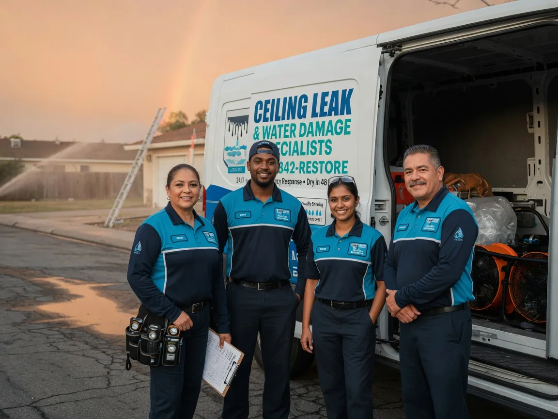 Ceiling Leak Cleanup company in Maida, ND